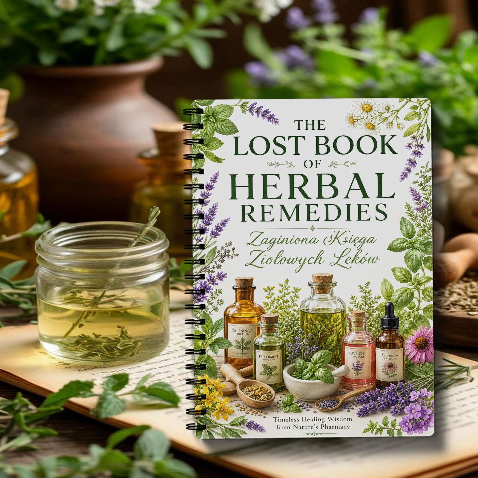 Buku Catatan Spiral Edisi Pola - Herbal And Wellness ulasan dan harga