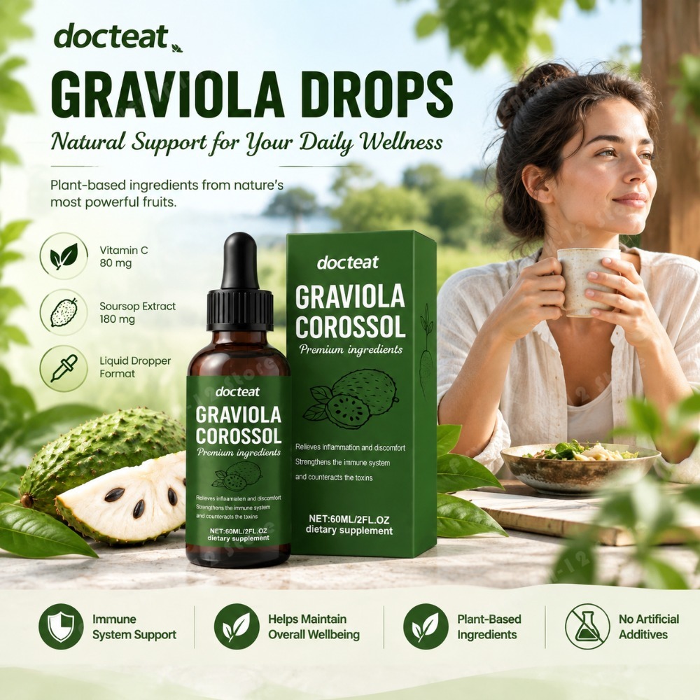 Tetes Cairan Graviola dengan E - Herbal And Wellness Products ulasan dan harga