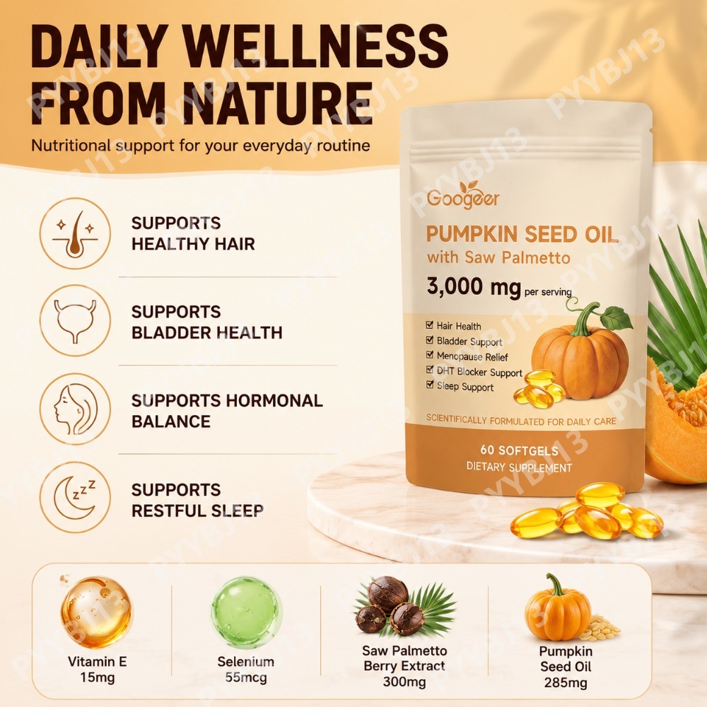 Softgel Minyak Biji Labu Googe - Herbal And Wellness ulasan dan harga