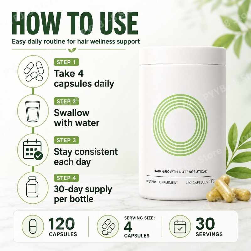 120 Kapsul Kesehatan Rambut Wa - Herbal And Wellness ulasan dan harga
