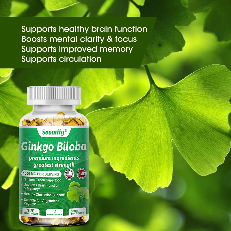 Kapsul Ginkgo Biloba - Supleme - Ginkgo Biloba Extract ulasan dan harga