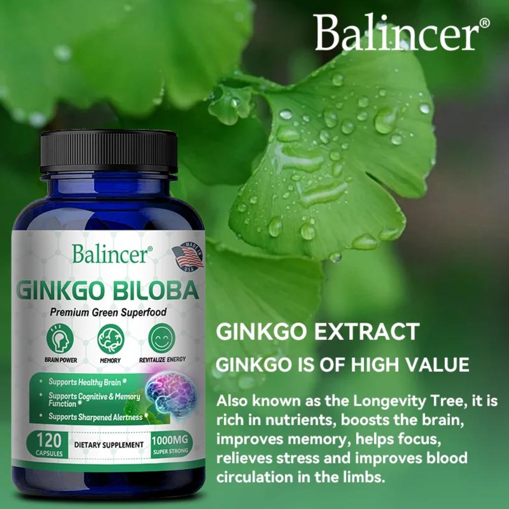 Kapsul Ginkgo Biloba - Meningk - Ginkgo Biloba Extract ulasan dan harga
