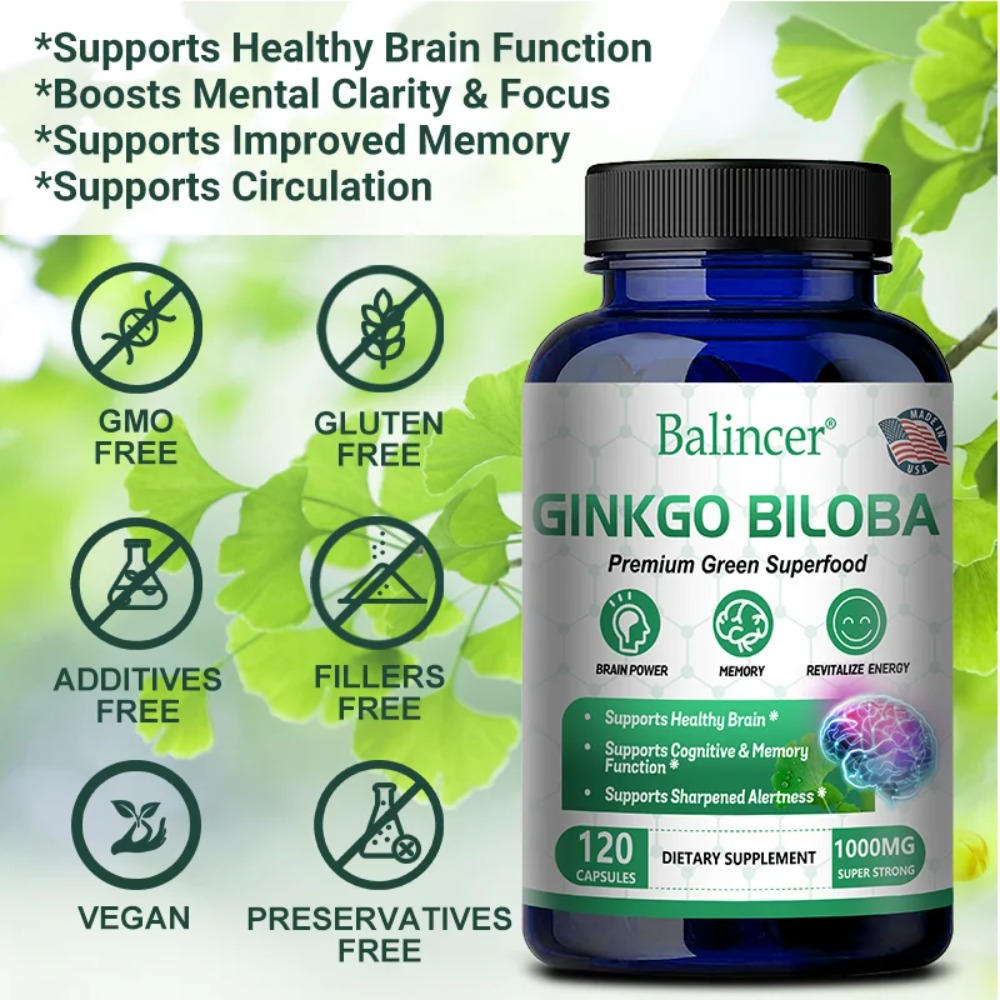 Kapsul Ginkgo Biloba - Meningk - Ginkgo Biloba Extract ulasan dan harga